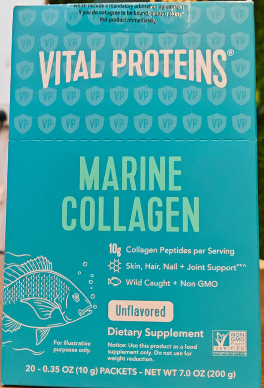 Vital Proteins Marine Collagen Packets/Unflavoured _ 200g(7oz)