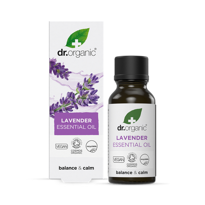Dr. Organic Lavender Essential Oil - Balance & Calm - 10ml