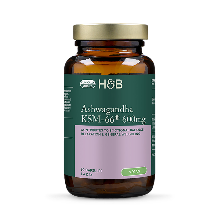 Holland & Barrett Ashwagandha KSM-66 600mg 30 Capsules