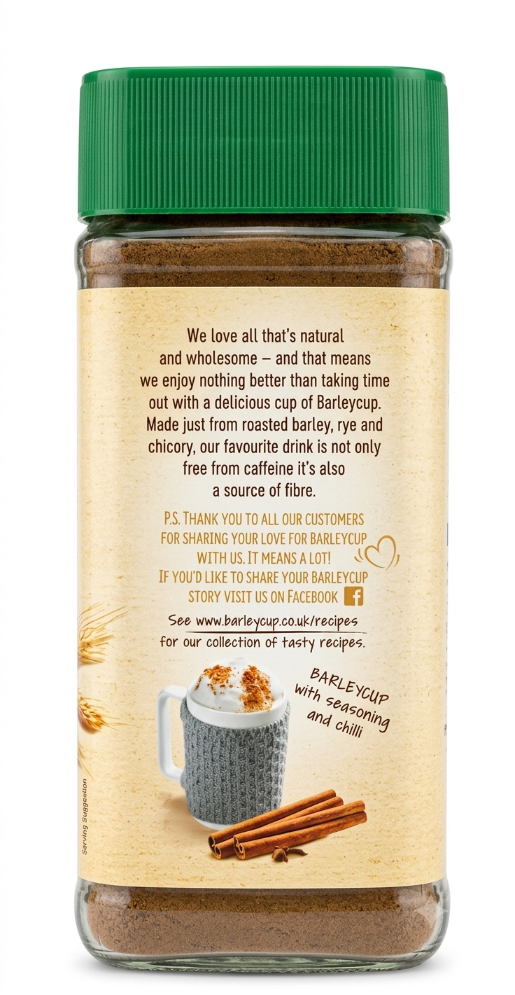Barley Cup Cereal Drink Organic 100g