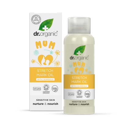 Dr. Organic Mum Stretch Mark Oil with Calendula (Sensitive Skin) -100ml
