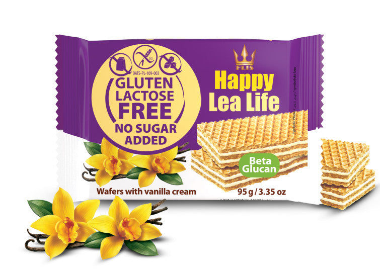 LEA LIFE Gluten-free Lactose-free wafer
