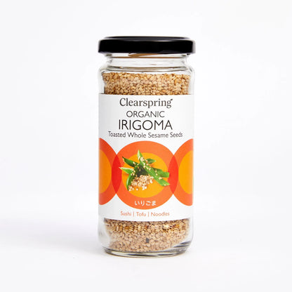 Clearspring Organic Toasted Black Sesame Seeds (Irigoma) _100g