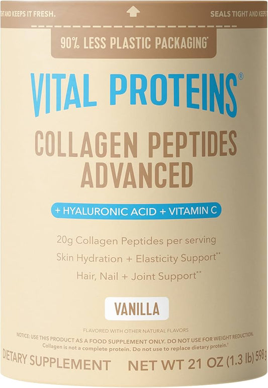 (Vital Proteins Collagen Peptides Advanced - Vanilla _ 598g (1.3ib)