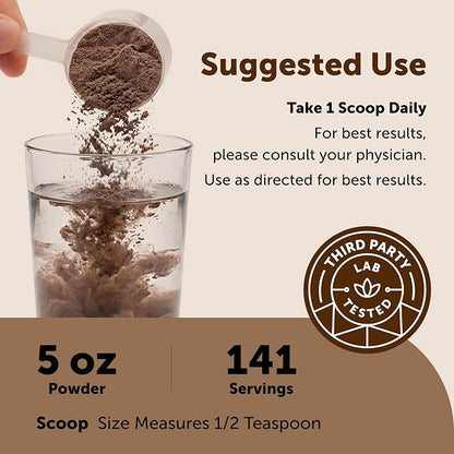 Micro Ingredients Organic Mega Mushroom Powder, 10-in-1 Mushroom Blend, 5oz
USDA Organic 10-Mushroom Blend with Lion’s Mane, Shiitake, Chaga & Cordyceps | Mix into Coffee, Tea & Smoothies