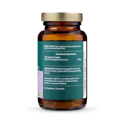 Holland & Barrett Ashwagandha KSM-66 600mg 30 Capsules