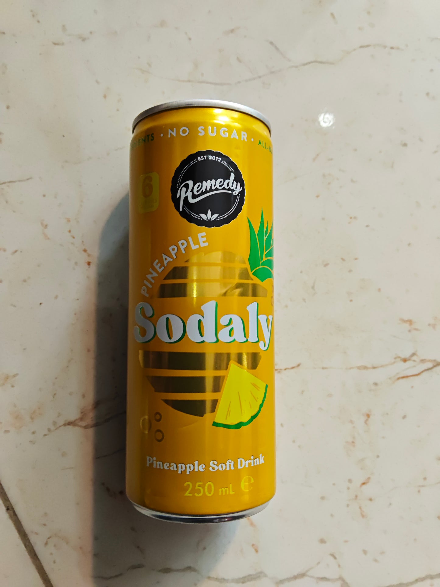 Sodaly Prebiotic Soda x 250ml cans