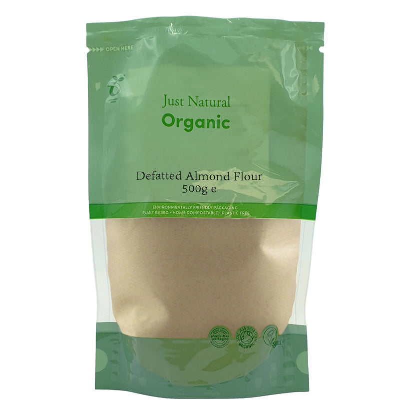 Just Natural Organic Defatted Almond Flour - 500g