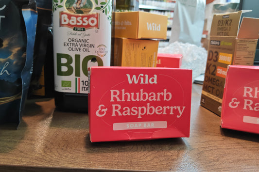 Wild Rhubarb & Raspberry Soap Bar 125g