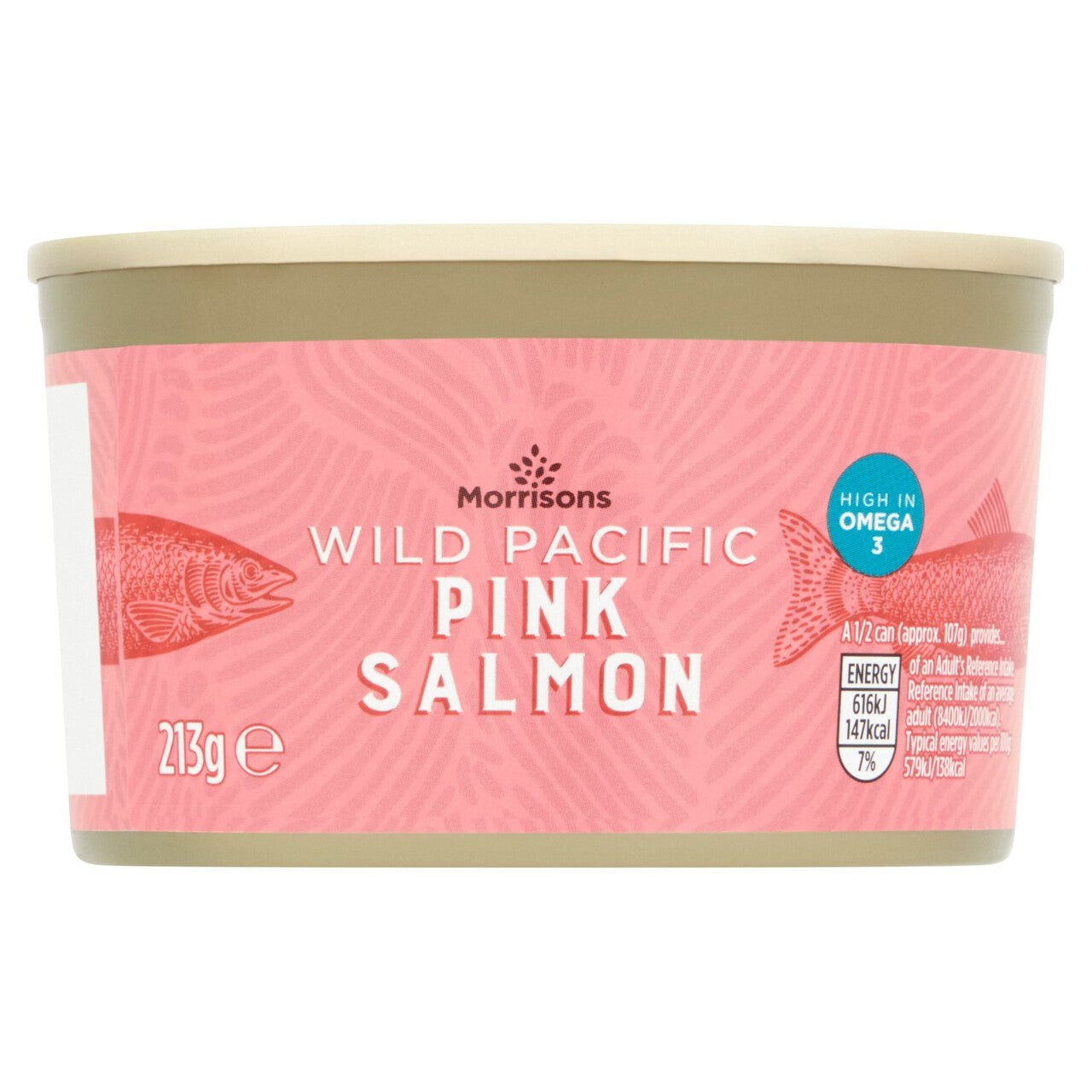 Morrisons Wild Pacific Pink Salmon, 418 g (Pack of 1)