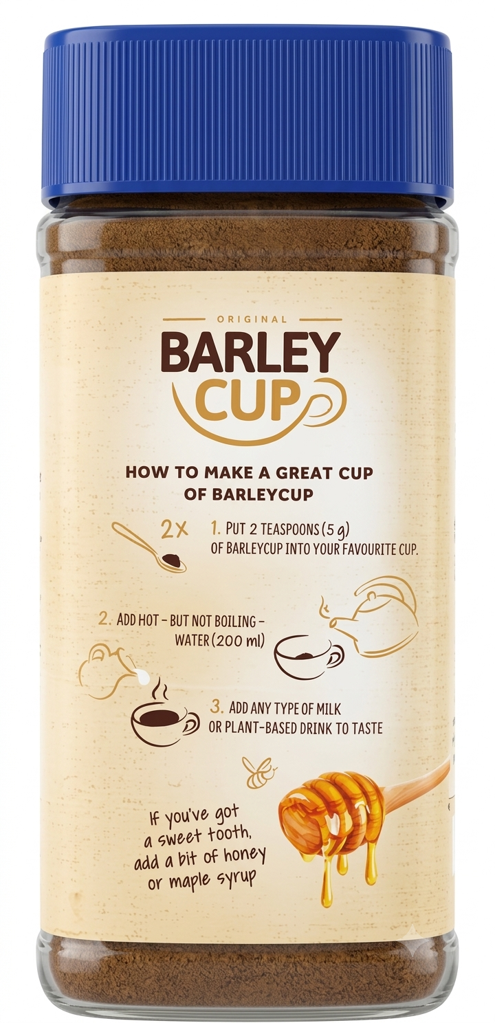 Barley Cup Cereal Drink Magnesium 100g