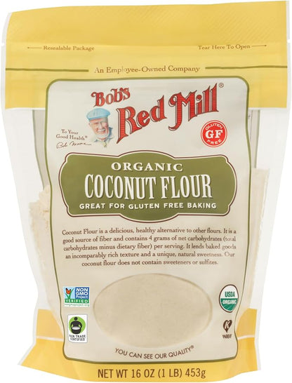 Bob's Red Mill Organic Coconut Flour - Gluten Free (453g)