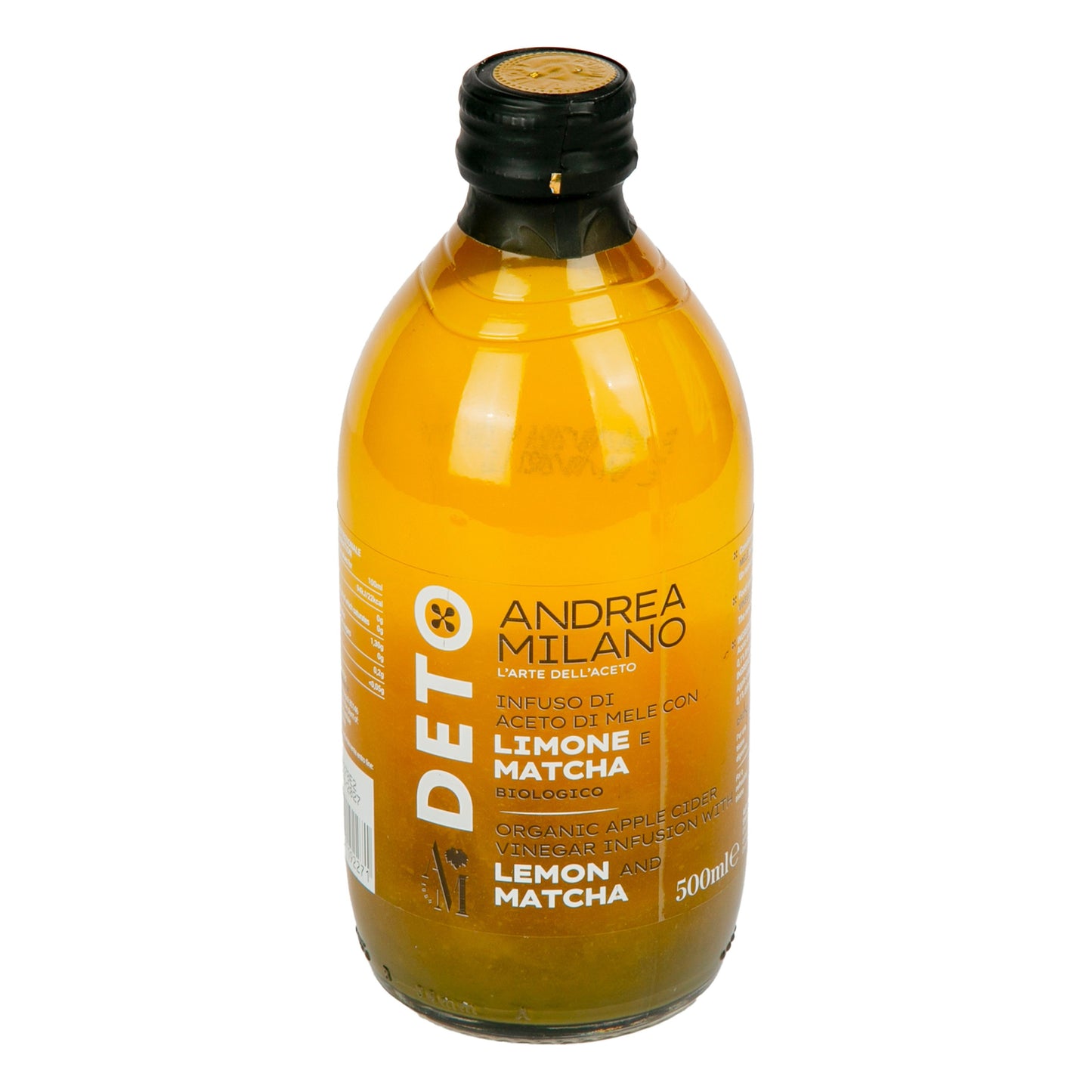 Andrea Milano Organic Apple Cider Vinegar Infusion with Lemon and Matcha-500ml