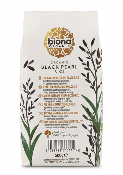 Organic Black Pearl Rice 500g