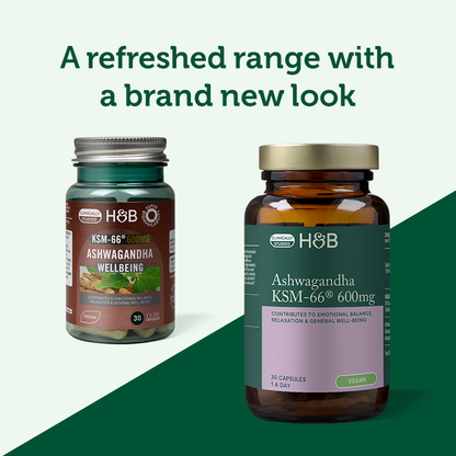 Holland & Barrett Ashwagandha KSM-66 600mg 30 Capsules