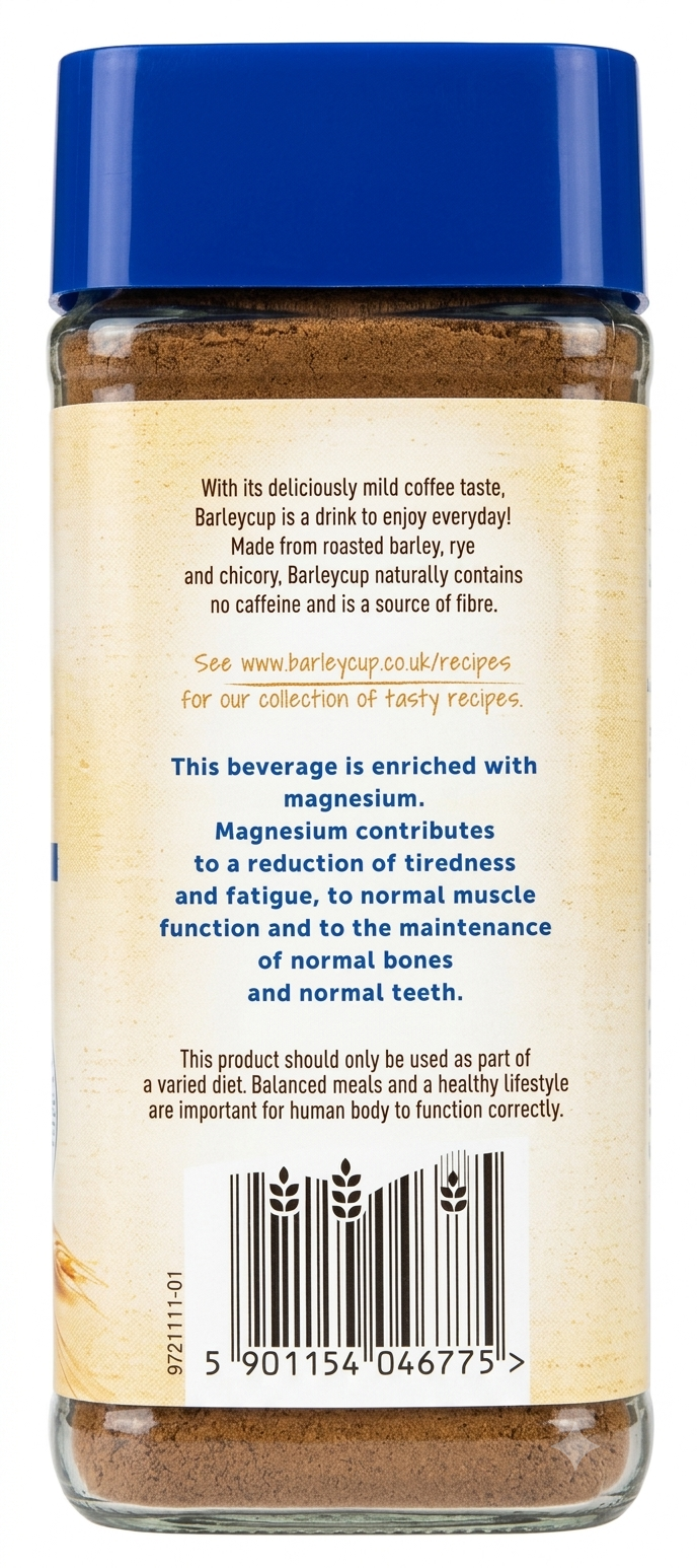 Barley Cup Cereal Drink Magnesium 100g