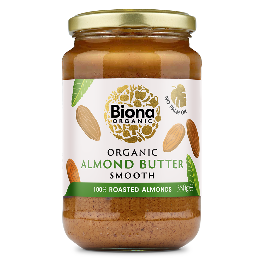 Biona Organic Almond Butter Smooth  -350g