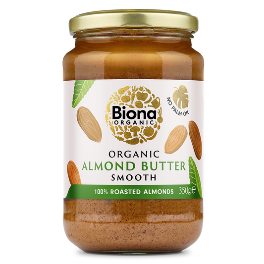 Biona Organic Almond Butter Smooth  -350g