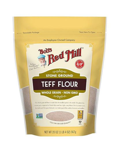 Bob's Red Mill Whole Grain Teff Flour - 567g (20 oz)