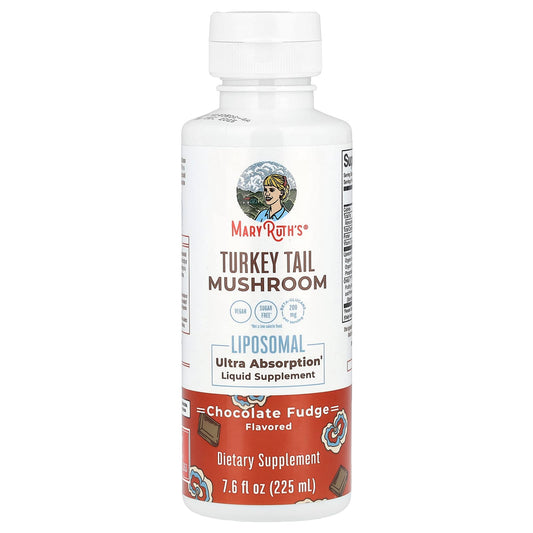 MaryRuth's Liposomal Turkey Tail Mushroom Liquid Supplement - Chocolate Fudge