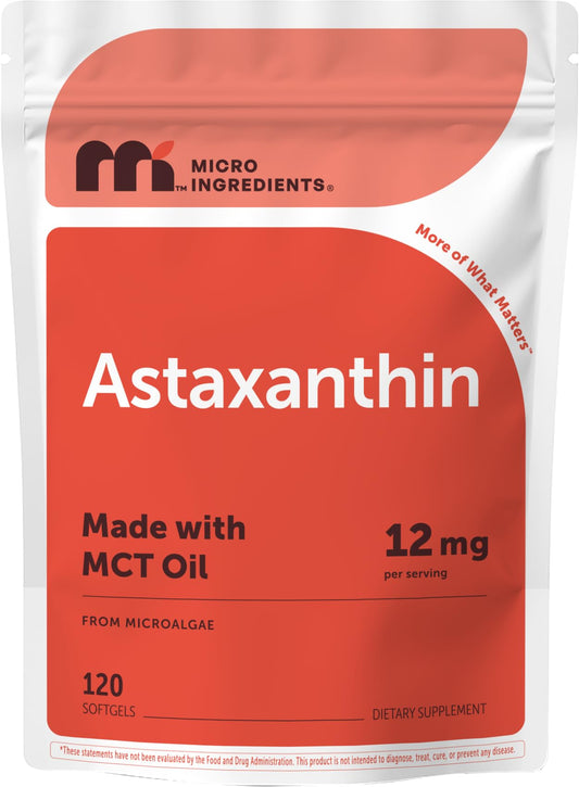Micro Ingredients Astaxanthin®  | Natural Tanning, Fresh Microalgae Source