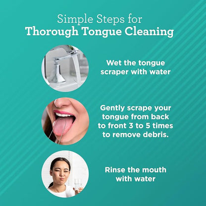 Guru Nanda Stainless Steel Tongue Scrapers