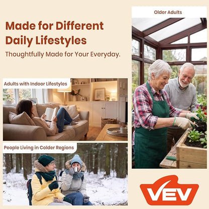 VEV Vitamin D3 K2 10,000 IU, 200 mcg K2, 300 Coconut Oil Softgels