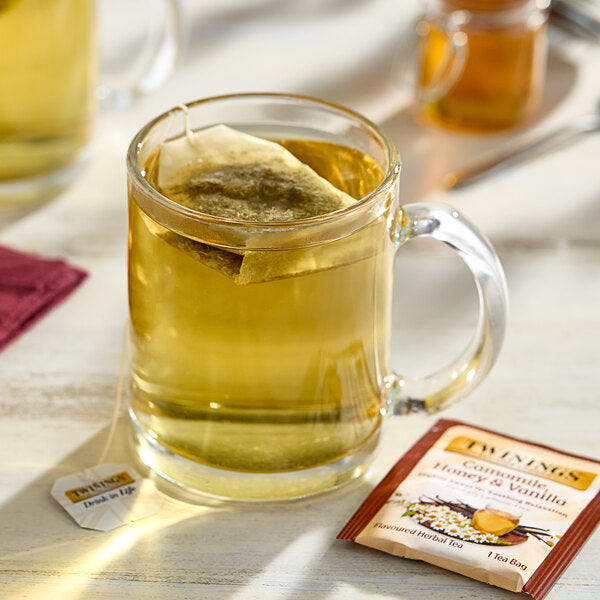 Twinings Chamomile, Honey & Vanilla Herbal Tea Bags - 120/Case