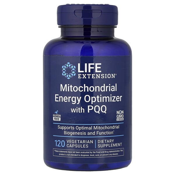 Life Extension Mitochondrial Energy Optimizer with PQQ-120vegetarian capsules