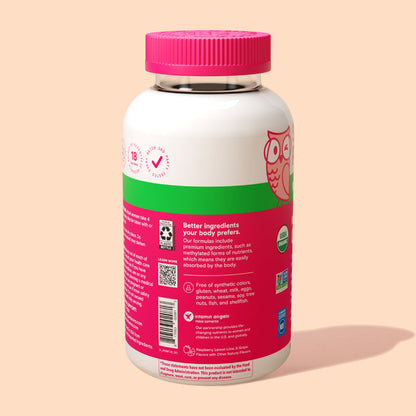 Smarty pants womens organic multy probiotics (120gummies)
