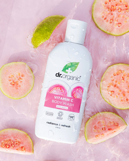 Dr Organic Vitamin C Exfoliating Face Wash with Guava. 250 ml