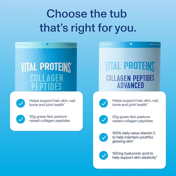 Vital Proteins Advanced Collagen Peptides – 567g (20 OZ) (Unflavored)