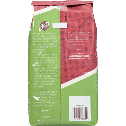 José's Coffee, Organic, Whole Bean, Medium Dark Roast, Mayan Blend