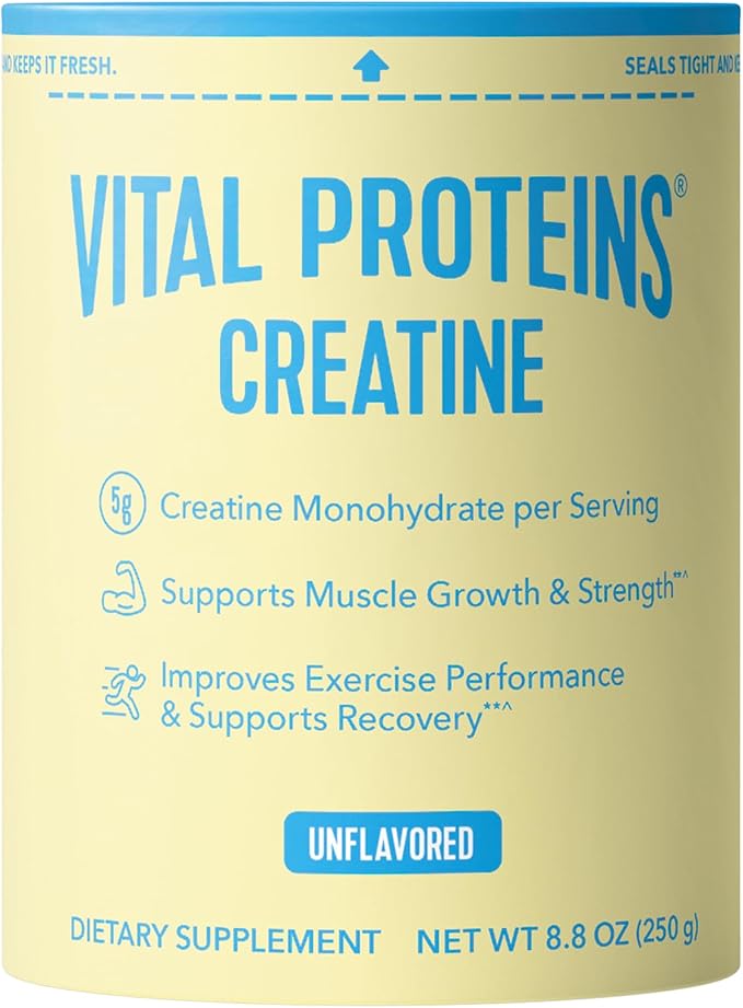 Vital Proteins Creatine, Unflavored Powder, 8.8 oz