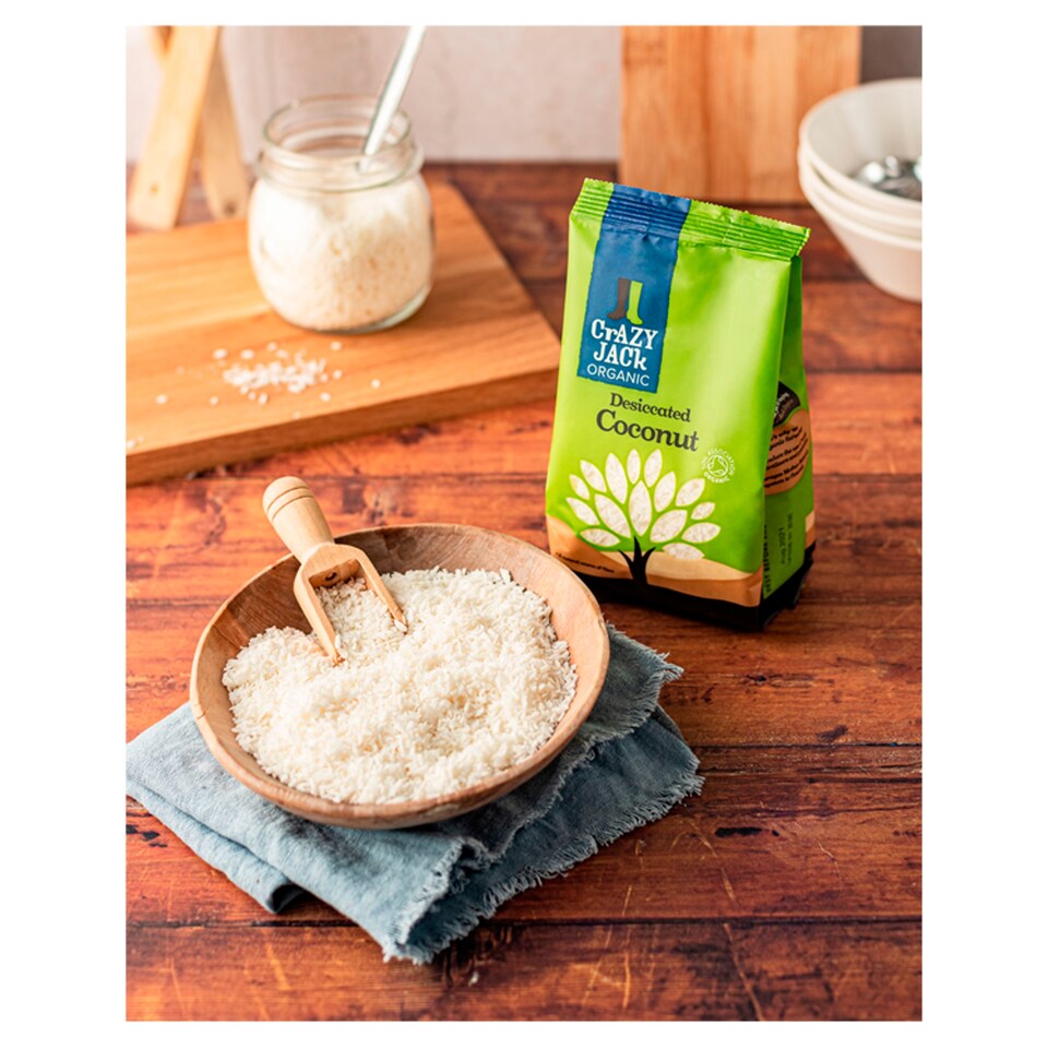 Crazy Jack Organic Desiccated Coconut_200g