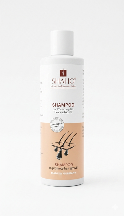 SHAHO Hair Growth & Anti-Hair Loss Shampoo - 250ml (German Formula)