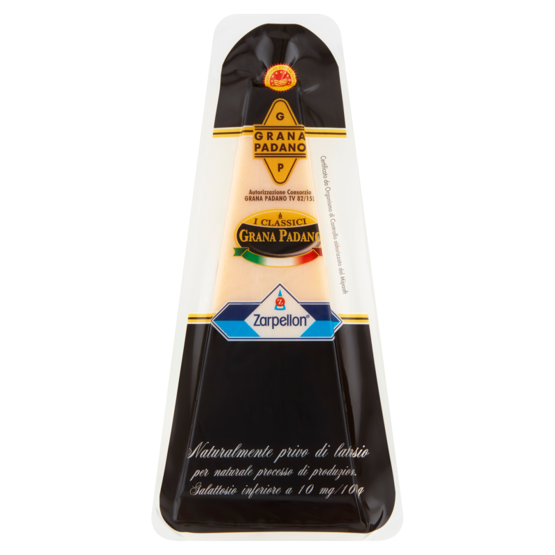 Authentic Italian Grana Padano Cheese (Zarpellon) - Naturally Lactose-Free