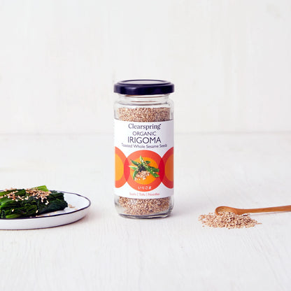 Clearspring Organic Toasted Black Sesame Seeds (Irigoma) _100g