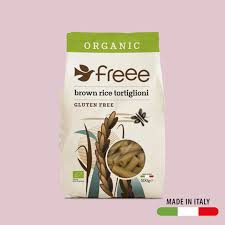 Freee Gluten Free Organic Brown Rice Tortiglioni Pasta 500g