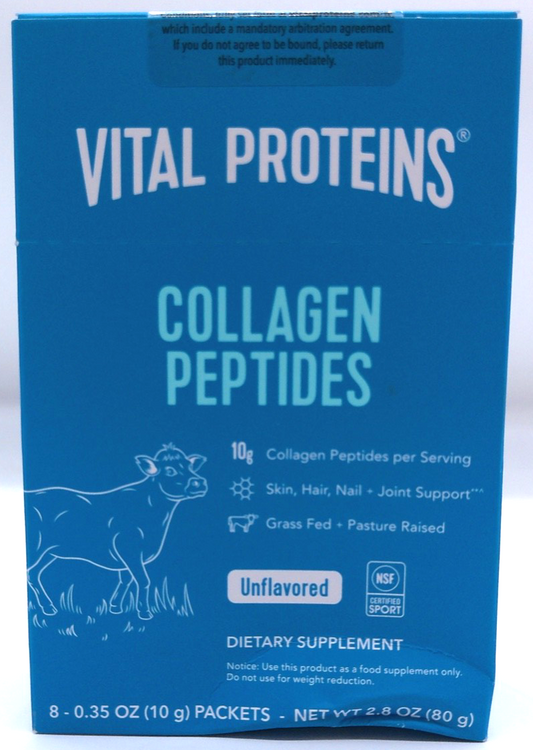 Vital Proteins Collagen Peptides Packets/Unflavoured-200g(7oz)