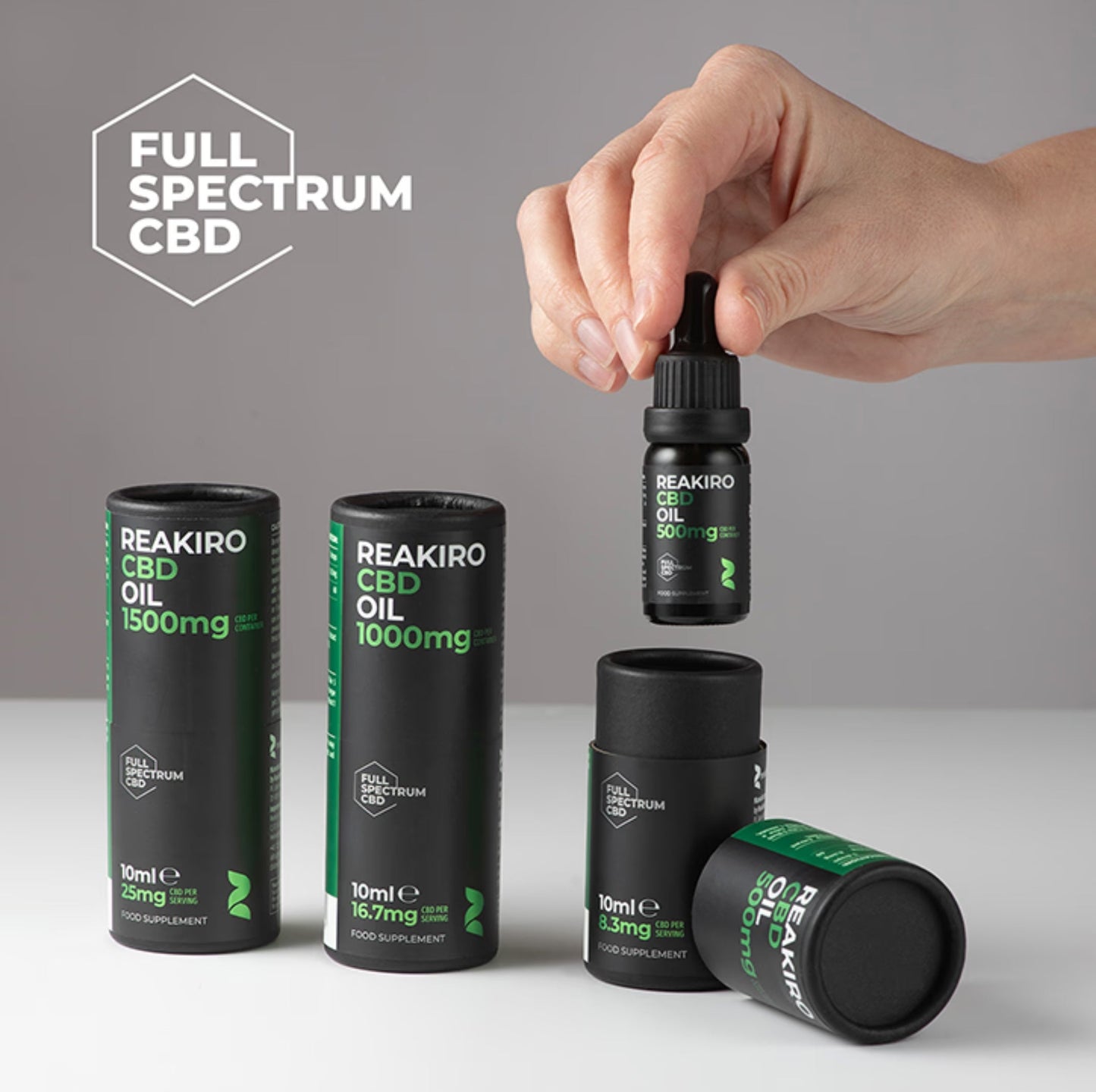 Reakiro CBD Oil 1500mg 10 ml
