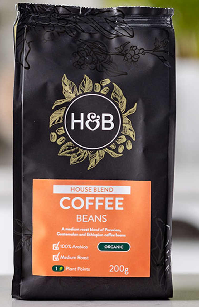 Holland & Barrett House Blend Coffee Beans 200g