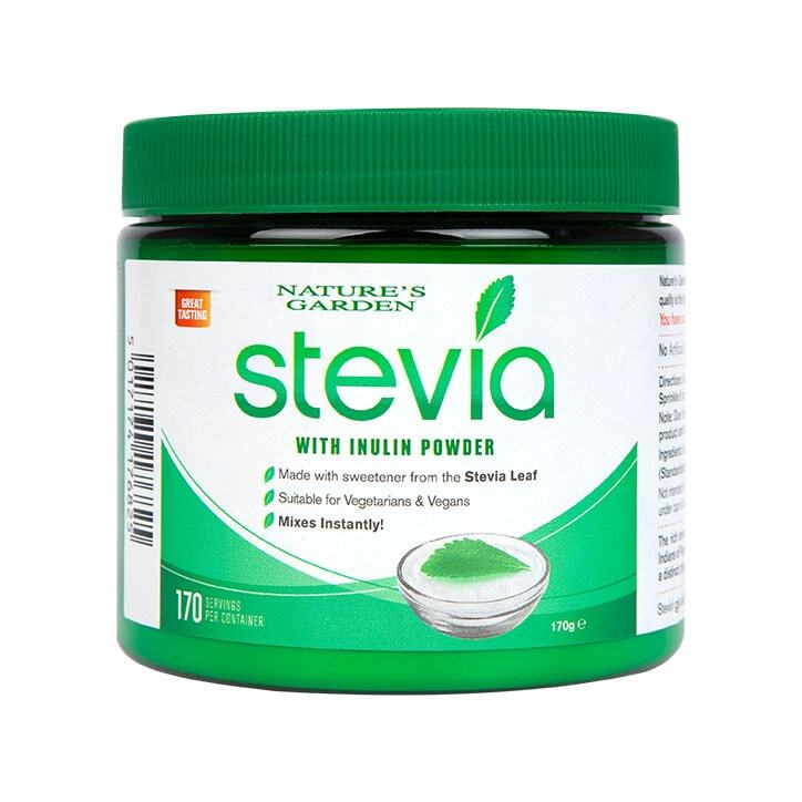Nature's Garden Stevia with Inulin Powder

A high-quality natural sweetener from Nature's Garden_170g.