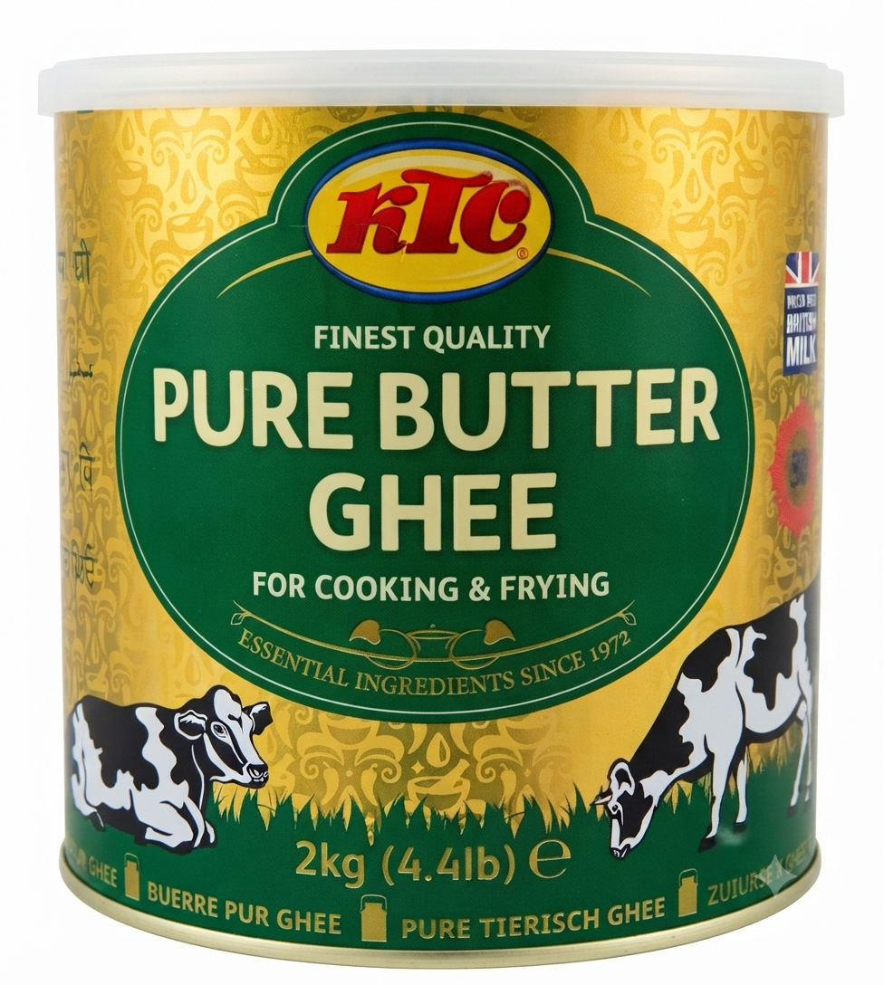 100% Pure KTC Butter Ghee 2Kg Edible & Cooking Aids