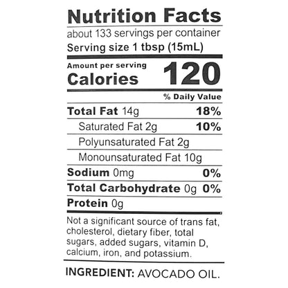 Avocado Oil, 2 L