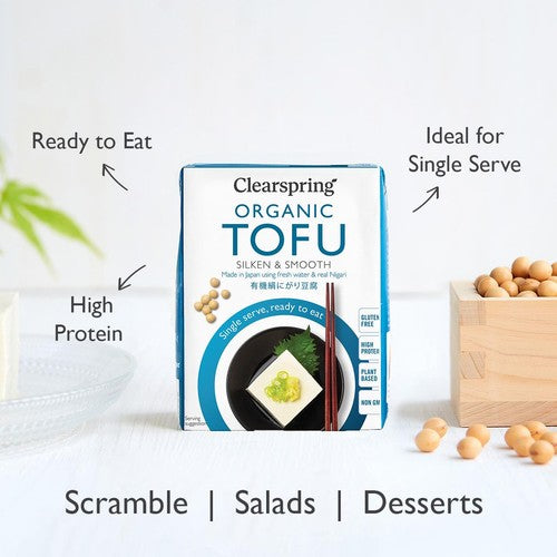 Clearspring Organic Silken & Smooth Tofu - (200g)
