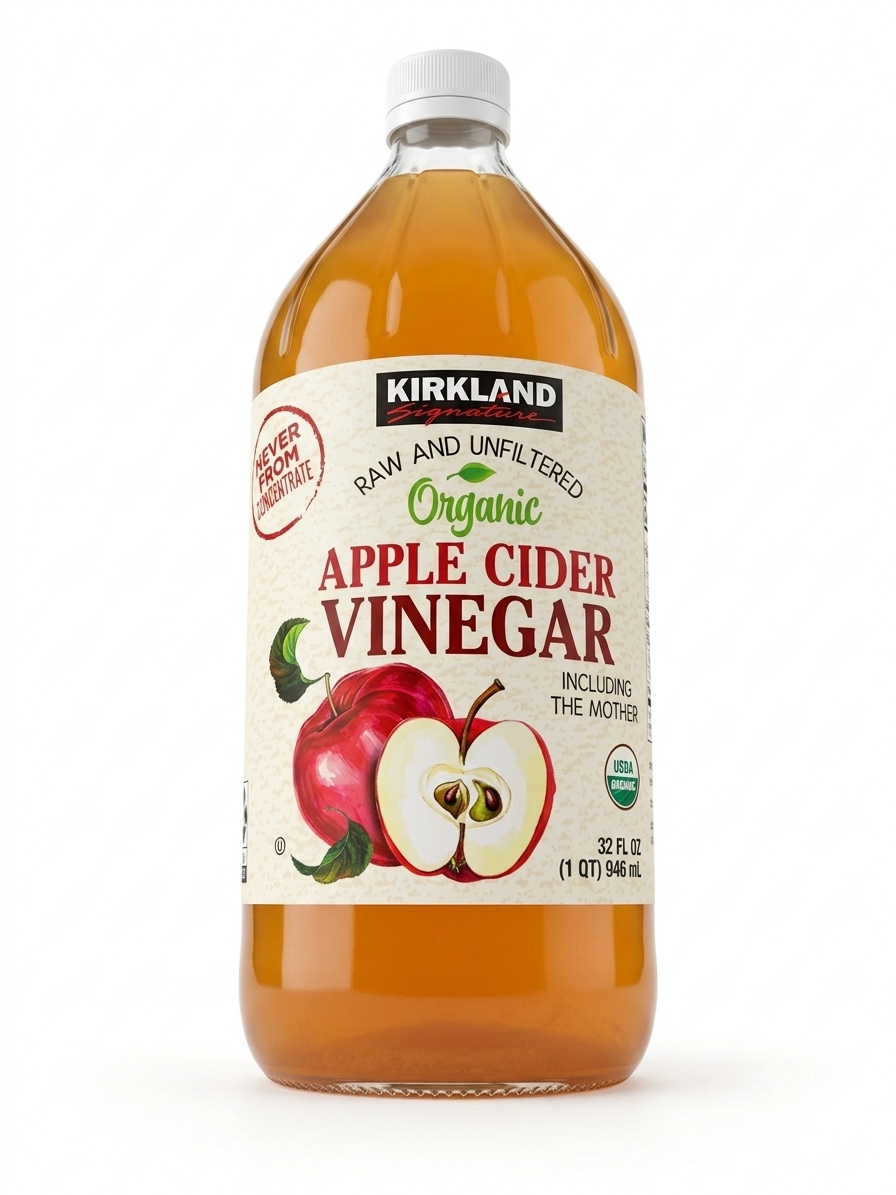 Kirkland Signature Organic Raw And Unfiltered Apple Cider Vinegar