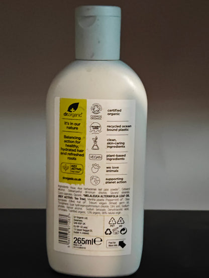 Dr Organic Conditioner TEA TREE Purify & Balance, 265 mL