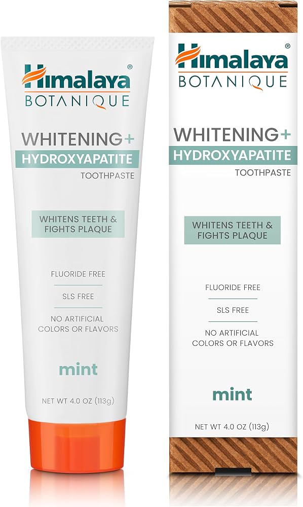 Himalaya Botanique - Whitening + Hydroxyapatite Toothpaste-4oz