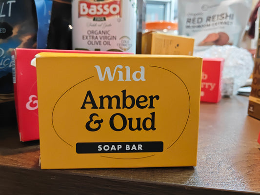 Wild Amber & Oud Soap Bar 125g